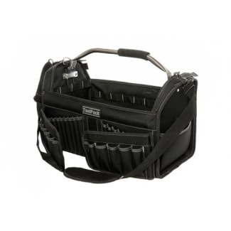 Product afbeelding voor Toolpack Gereedschapstas 490x370x300mm Met Vakverdeling Zwart