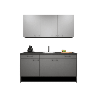 Product afbeelding voor Procasa Keuken 180cm Compleet Grey Inclusief Vaatwasser Volledig Geintegreerd
