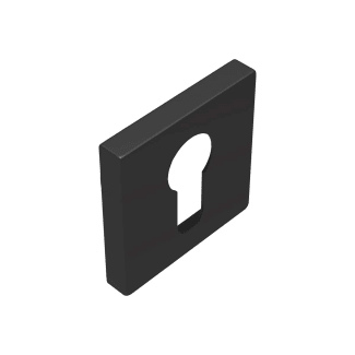 Product afbeelding voor Skantrae Cilinderrozet Quadrate Regular Zwart