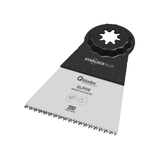 Product afbeelding voor Qblades Multitoolzaagblad Precision SLP09 65x50mm HCS 14TPI 1st