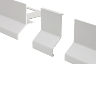 Product afbeelding voor Schlüter BARA-RK Verbindingsstuk Randprofiel 65mm Alu Met Kleurcoating Zuiver Wit V/RK65BW