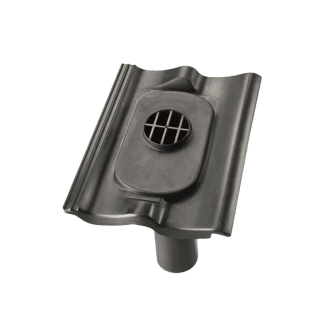 Product afbeelding voor Ubbink Rioolontluchtingspan Sneldek 5-55 Graden 1-pans Zwart