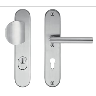 Product afbeelding voor Skantrae Veiligheidsset RVS Ovaal Titan Rechts Kruk-Knop PC72 Kerntrekbeveiliging