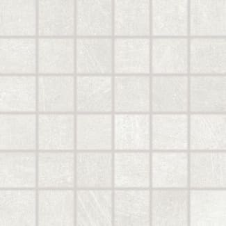 Product afbeelding voor Rako Mozaiektegel Rebel White-Grey 30x30cm 9mm Mat 5x5cm Gerectificeerd R10B