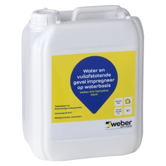 Product afbeelding voor Weber Klin Hamoline Aqua Gevelimpregneer Waterbasis 5L