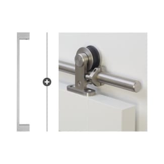 Product afbeelding voor Skantrae Hang&Sluitwerkpakket 569 Quadrate Greep 28x300mm RVS +Delta