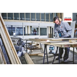 Product afbeelding voor Makita Accu Invalcirkelzaag DSP601ZJU2 165mm 2x18V