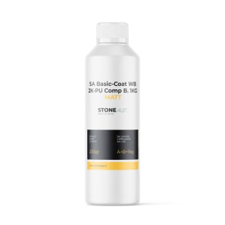 Product afbeelding voor Stone Age Basic Coat 2K PU 1 Liter Mat Waterbasis Voor Basebeton
