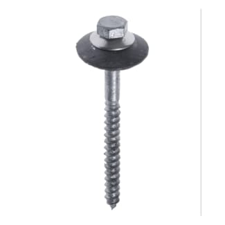 Product afbeelding voor Fis-Profi Golfplaatbout 7.0x110mm Zeskantkop 3-Delige Sluitschelp SW-11 DIN571 Thermisch Verzinkt 4.8 25st