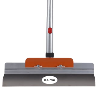 Product afbeelding voor Super Prof Wand-/Vloerschraperblad 380x0,4mm Aluminium Multi Click