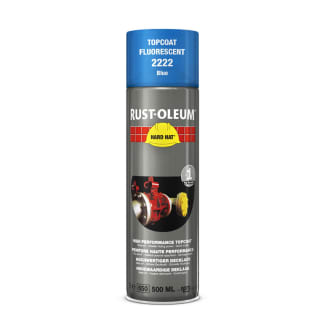 Product afbeelding voor Rust-Oleum Deklaag Hard Hat 2222 500ml Fluorescerend Blauw