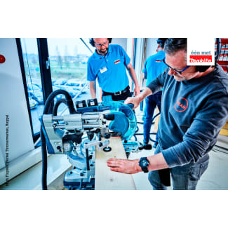 Product afbeelding voor Makita Accu Radiaal Afkortzaag DLS111ZU 260mm 2x18V