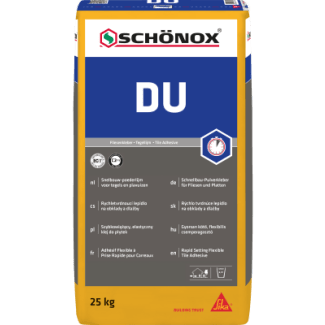 Product afbeelding voor Schönox DU Snelbouw-Poederlijm 25kg
