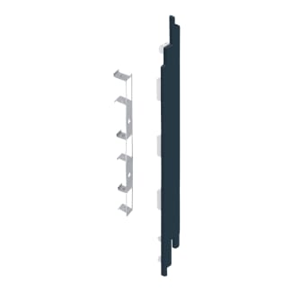 Product afbeelding voor Keralit Eindkap En Connector Rechts 2819 Staalblauw Classic Nerf 5st