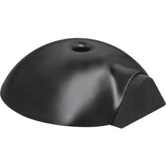 Product afbeelding voor Oxloc Deurbuffer Vloer 27x84mm Bolrond RVS Zwart