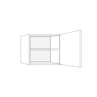 Product afbeelding voor Bovenkast Eco P02 FSC Mix 70% H45-571 Rechts Prijsgroep 2 - BI45-D