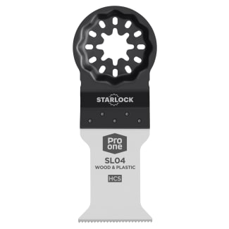 Product afbeelding voor ProOne Multitoolzaagblad Starlock SL04 35x50mm HCS Standaard 5st