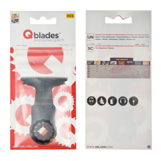 Product afbeelding voor Qblades Multitoolzaagblad Precision SL09 65x50mm HCS 1st