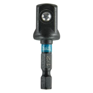 Product afbeelding voor Makita Dopadapter 1/4" Zeskant - 1/2" Vierkant B-66874 Impact Black