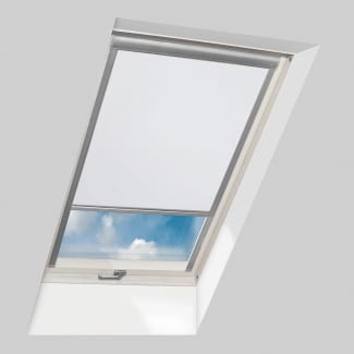 Product afbeelding voor Fakro Rolgordijn Met Zijgeleiding ARP NE Z-Wave II 78x98cm Elektrisch Exclusief Voeding En Connect Set Kleur Lichtgrijs (254)