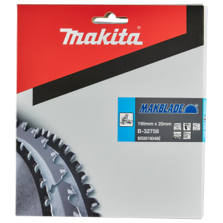Product afbeelding voor Makita Cirkelzaagblad B-32758 190x20x2,2mm 48tands Voor Hout
