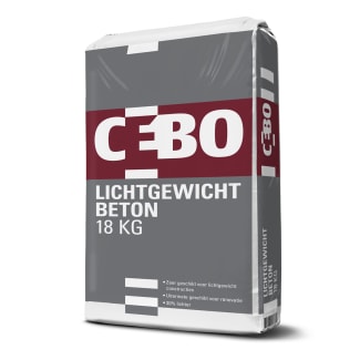 Product afbeelding voor CEBO Lichtgewicht Beton 18kg