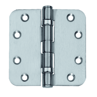 Product afbeelding voor BSW Kogellagerscharnier 802 76x76x2mm Met Ronde Hoek BB RVS