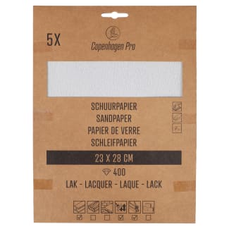 Product afbeelding voor Copenhagen Pro Schuurpapier 280x230mm K400 Lak 5st