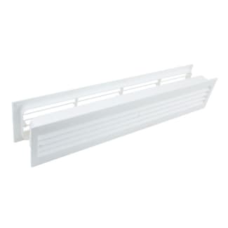 Product afbeelding voor SX badkamerrooster 455x90mm 2-delig Wit