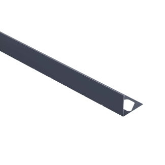 Product afbeelding voor Schlüter BARA-RWL Geperforeerd Hoekprofiel 25mm 250cm Alu Met Kleurcoating Antracietgrijs RWL25AG