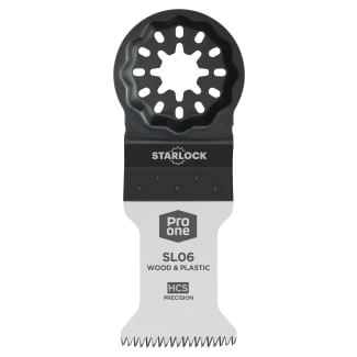 Product afbeelding voor ProOne Multitoolzaagblad Starlock SL06 35x50mm HCS Precision 10st