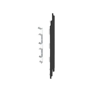 Product afbeelding voor Keralit Eindkap En Connector Rechts 2819 Zwart Eiken Met Houtstructuur 5st