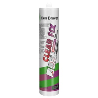 Product afbeelding voor Zwaluw Lijmkit Clear Fix 290ml Transparant
