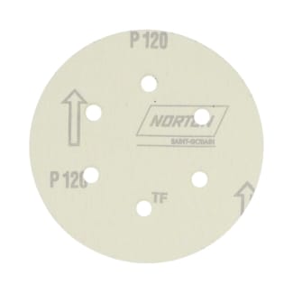 Product afbeelding voor Clipper Schuurschijf G131F K120 150mm Met Klittenband Alox 10st