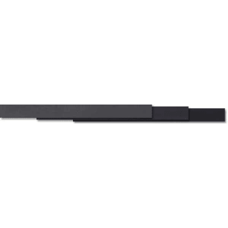 Product afbeelding voor Mosa Vloertegel Terra Tones Light Cool Black 203X 5x60cm 12mm Modulair Mat Gerectificeerd R10 203XV560