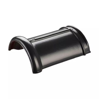 Product afbeelding voor Wienerberger Halfronde Vorst Vario 225mm Leizwart Verglaasd 756 Deest