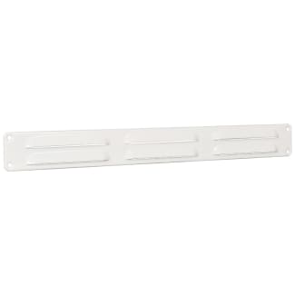 Product afbeelding voor Schoepenrooster 370x40mm Aluminium Wit