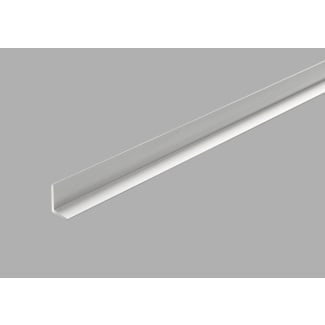 Product afbeelding voor MASQ Aluminium L-Profiel Buitenhoek 16-12mm 260cm