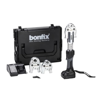 Product afbeelding voor Bonfix Accu Persmachine 19KN TH-Profiel Set Inclusief Inserts 16-26mm In Koffer