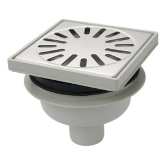 Product afbeelding voor ABS Afvoerput 150x150mm Onderaansluiting RVS Rooster 4015 Horizontaal en Vertikaal Verstelbaar