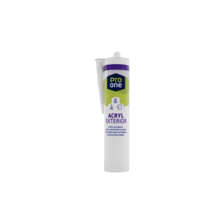Product afbeelding voor ProOne Acryl Kit Exterieur Wit 310ml