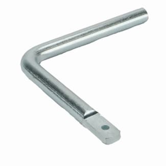Product afbeelding voor GB Kruk Voor Boerenklinkstel 110x115mm Deurddikte 40mm Verzinkt 70422