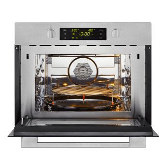 Product afbeelding voor ETNA Combi-Magnetron CM244RVS Nis 45cm RVS