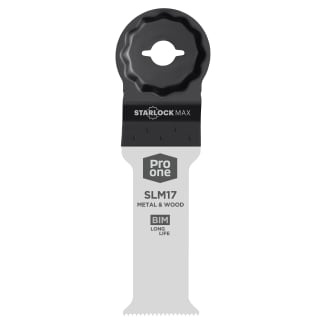 Product afbeelding voor ProOne Multitoolzaagblad Starlock Max SLM17 32x78mm Bi-Metaal 5st