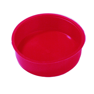 Product afbeelding voor Dyka PE Speciedeksel 100mm Rood