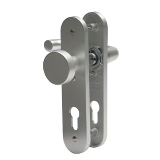 Product afbeelding voor Nemef Deurkruk 3253 FP D-Model Linkswijzend Aluminium F1 Paar