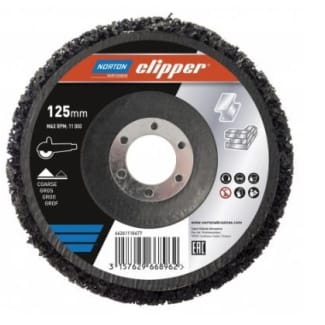 Product afbeelding voor Clipper Schuurschijf R4101 125X22.3mm Clean & Strip