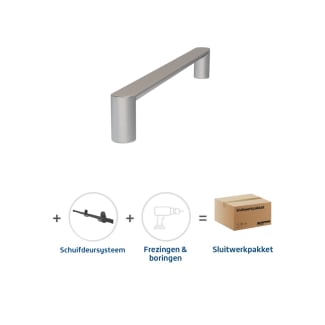 Product afbeelding voor Skantrae Hang&Sluitwerkpakket 2174 Arc Greep 20x300mm + Foxtrot Schuifsysteem RVS