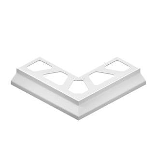 Product afbeelding voor Schlüter BARA-RKB Buitenhoek 90 Graden 3mm Alu Met Kleurcoating Zuiver Wit E90/RKB3BW