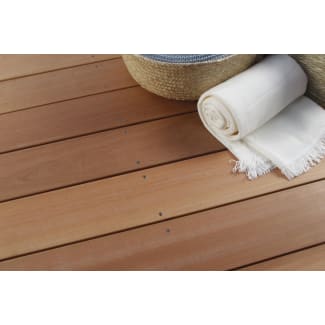 Product afbeelding voor Kapur Brugdekdeel 25x145mm Enkelzijdig Geprofileerd Lengte 100cm Premium FSC 100%